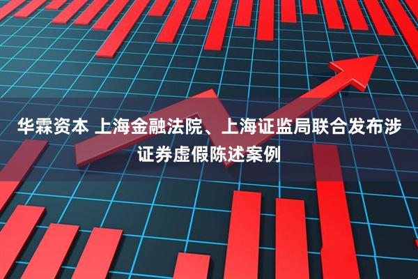 华霖资本 上海金融法院、上海证监局联合发布涉证券虚假陈述案例