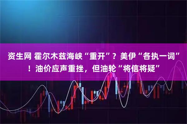 资生网 霍尔木兹海峡“重开”？美伊“各执一词”！油价应声重挫，但油轮“将信将疑”